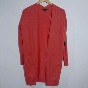 NWT Boston Proper Oversized‎ Open Front Cardigan Size XXS